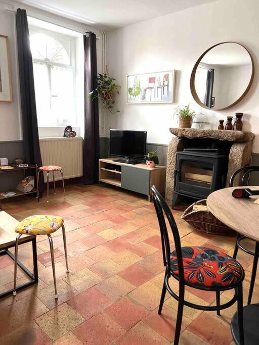 Charmante Maisonette A Arconnay Bagian luar foto
